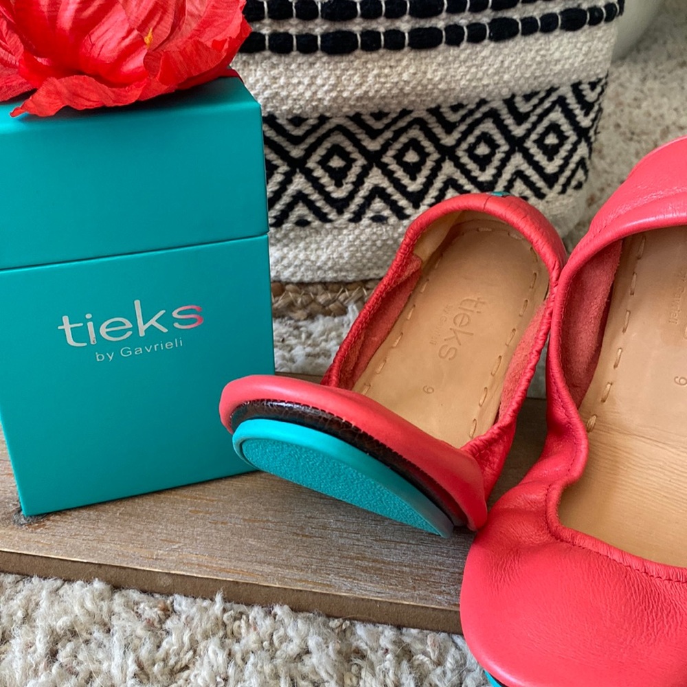 Tieks Poppy Size 9